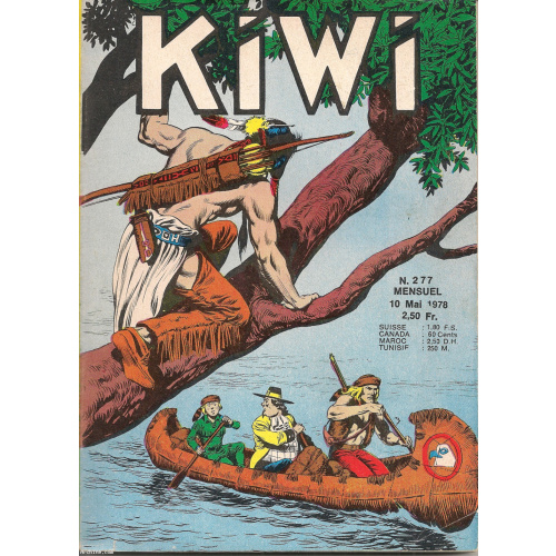 Kiwi - Petit Format mensuel N°277 - Editions Lug 1978