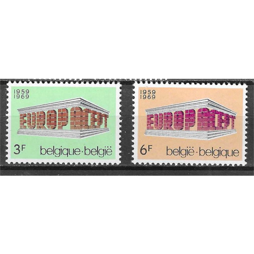 BELGIQUE YT 1489 / 1490 **