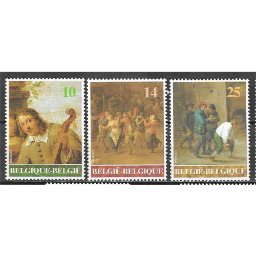 BELGIQUE YT 2393 / 2395 **