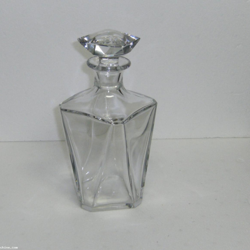Carafe J et F Martell en cristal de Baccarat numéroté - vintage
