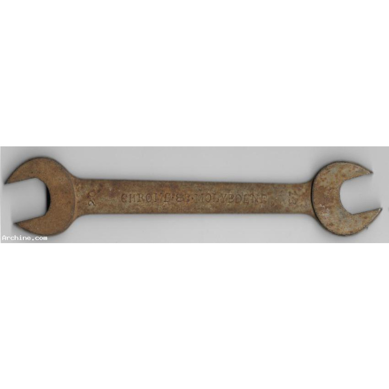 Ancienne clé Chrome-Molybdene 18 / 20