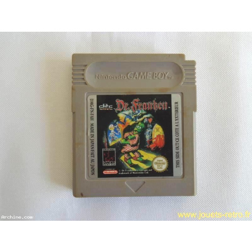 JEU GAME BOY Dr Franken