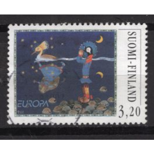 FINLANDE 1997 EUROPA CONTES ET LEGENDES  YVERT N° 1346 OBLITERE