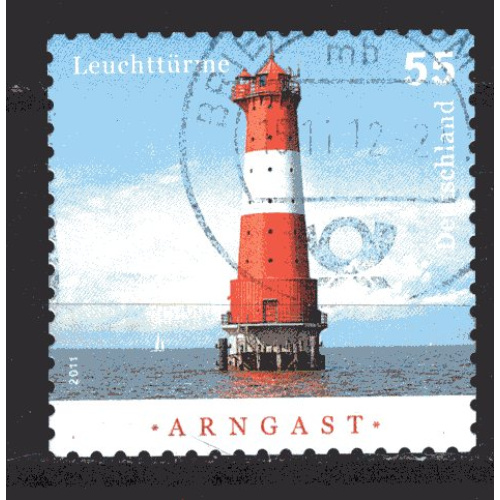 ALLEMAGNE FEDERALE 2011 LE PHARE DE ARNGAST  YVERT N° 2703  OBLITERE