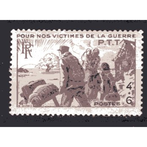 FRANCE 1945 AU PROFIT DES VICTIME DE GUERRE YVERT N° 737 NEUF**