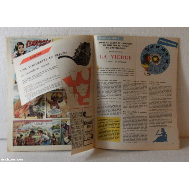Line - Le journal des chics filles N°417 - mars 1963 - Petula Clark