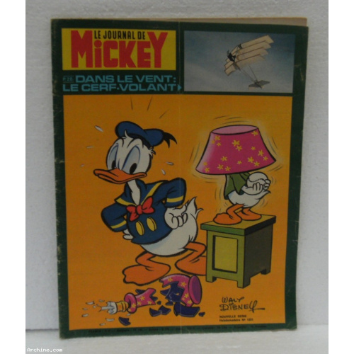 Le Journal de Mickey - Hebdomadaire Nouvelle Série N°1331 - année 1978