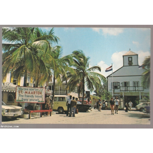Carte postale CPSM - St-Maarten - The Summer Island - circulé