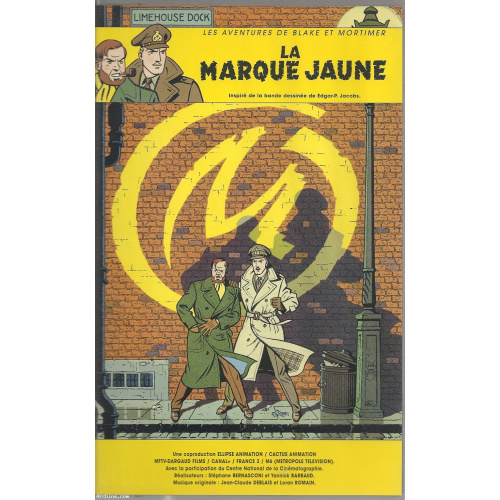 Cassette vidéo K7 (VHS) Blake et Mortimer N°1 - La marque jaune 1998