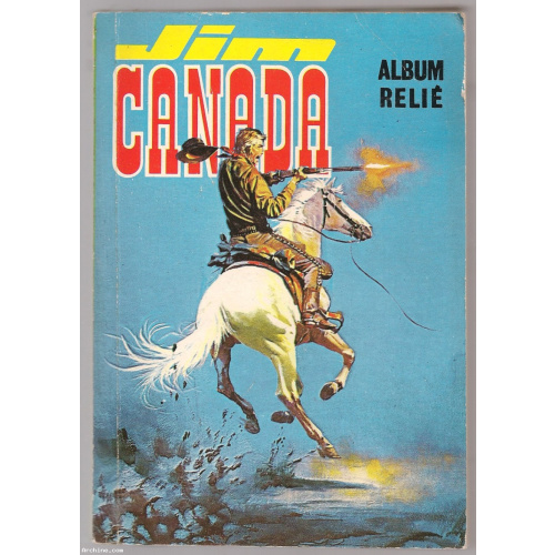 Jim Canada - Petit Format Recueil / Album N°55 - Impéria 1986 (très rare)