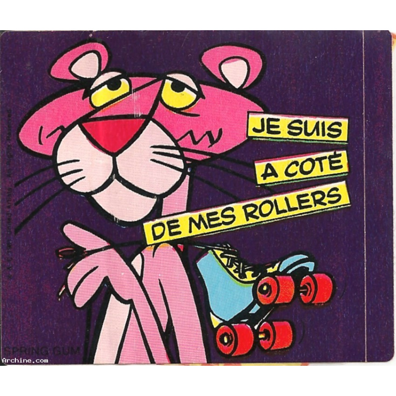 Stickers - Spring Gum - La Panthère Rose