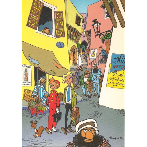 Spirou - Carte postale N°26 - Editions Dupuis 1985
