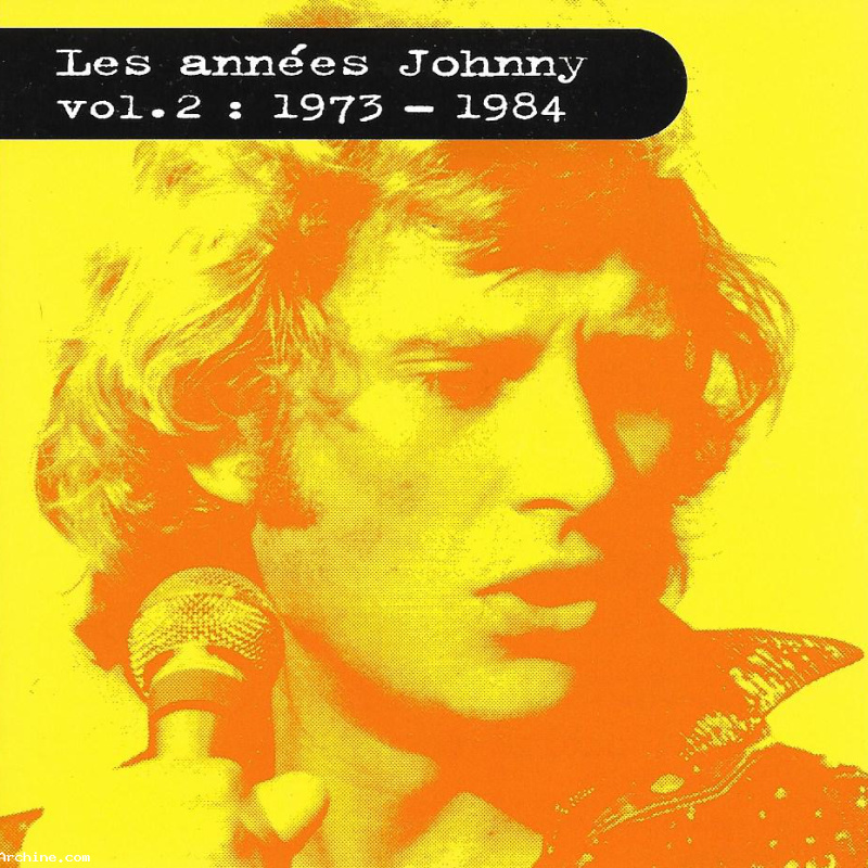 CD Johnny Hallyday / Mallory / Presley / Billon / Barbelivien " Les années Johnny Vol: 2 " Promo