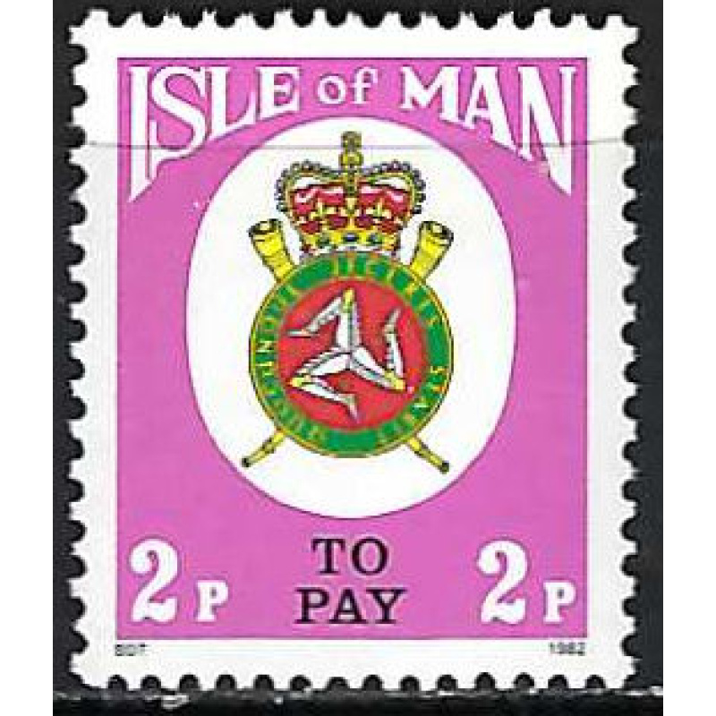 Île de Man - 1982 - Y & T n° 26 Timbres-taxe - MNH (3