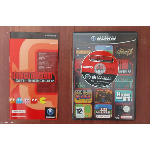 Game Cube NAMCO MUSEUM 50 TH ANNIVERSARY