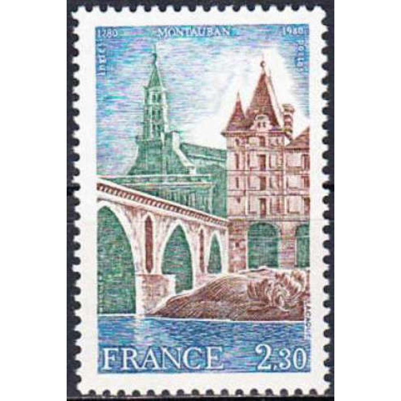 FRANCE - 1980 - Montauban - Yvert 2083 Neuf **