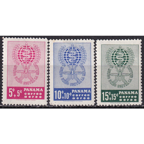 panama - poste aerienne n° 239 a 241  neufs* - 1962