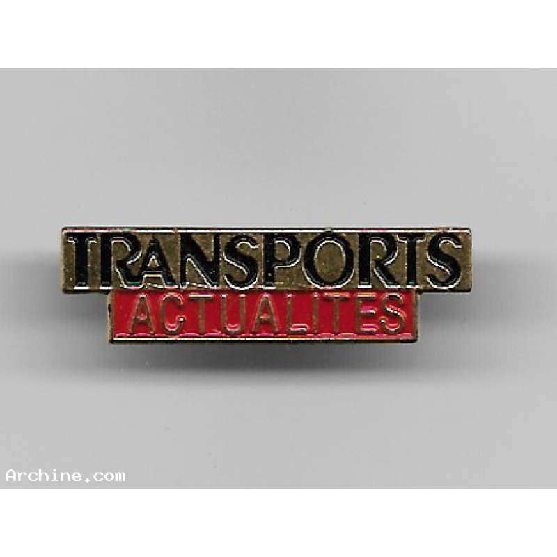 Pin's Transports actualités sans a p