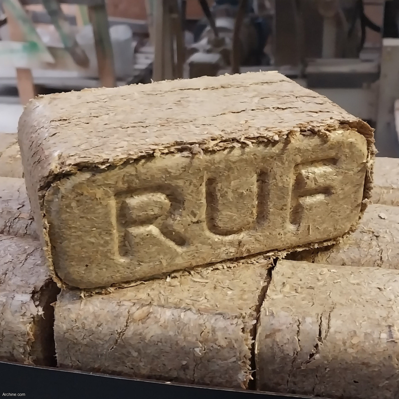 Briquettes RUF - 1 palette (960 kg)