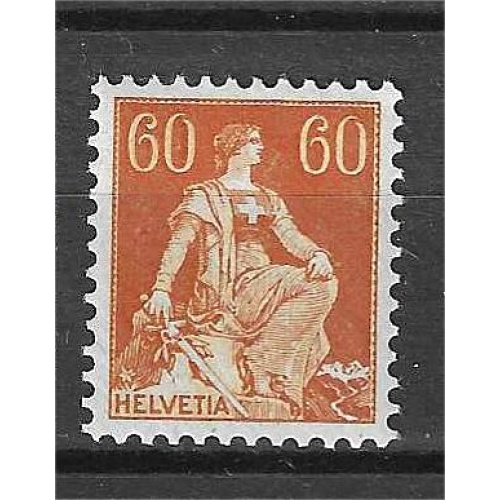 SUISSE YT 164 * infime trace de charnière