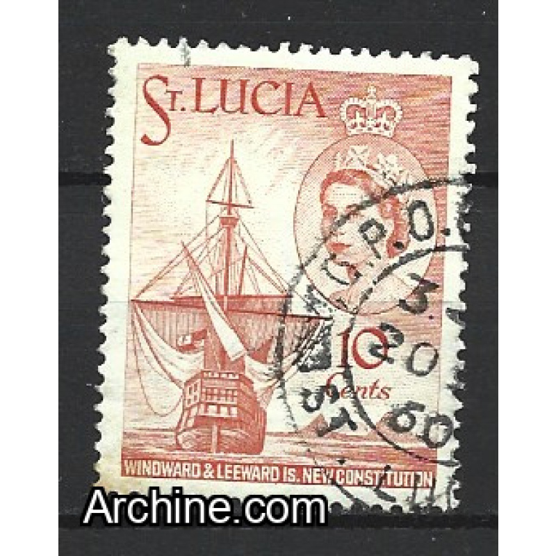 ST Lucia : voilier