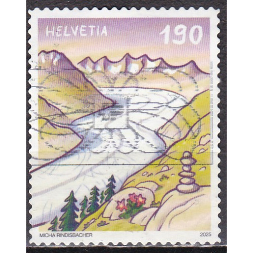 SUISSE stampworld N° 2977 de 2025 oblitéré